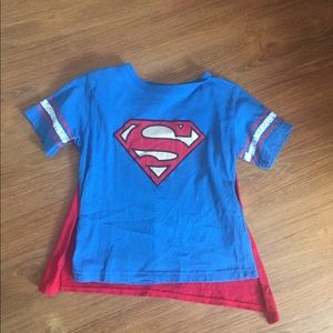 Superman Shirt with removable cape!